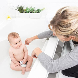 Toy Land Baby Bath Booster Baby Sitting Bath Apparatus Bath Support for Babies, 6-9 Months, Grey