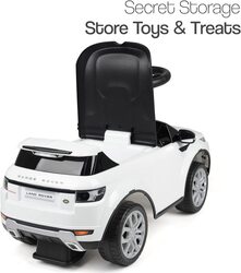 Toy Land Kids Licensed Foot to Floor Range Rover Ride On, White