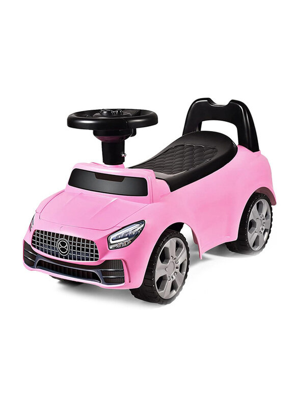 

Toy Land Foot to Floor Kids Ride-On Push Car Toddler Sliding Car, Ages 1+, Pink