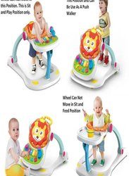 4-In-1 Functional Baby Push Walker for Babies, 3-36 Months, Multicolour