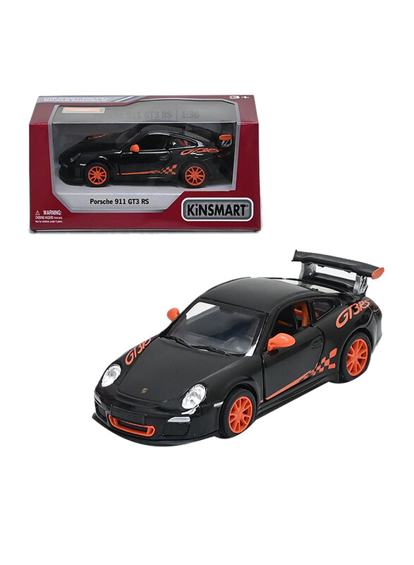 

Kinsmart Porsche 911 GT3 RS Die Cast Vehicle, Ages 3+, Black