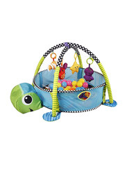 Toy Land 3 in 1 Baby Activity Gym and Ball Pit for Baby, 0-3 Months, Multicolour