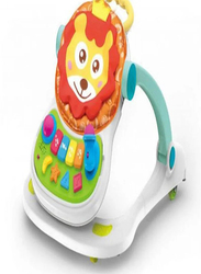 4-In-1 Functional Baby Push Walker for Babies, 3-36 Months, Multicolour