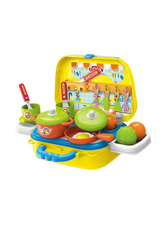 

Xiong Cheng Portable Lightweight Compact Unique Detailed Design Pretend Kitchen Bag Play Set, Ages 3+