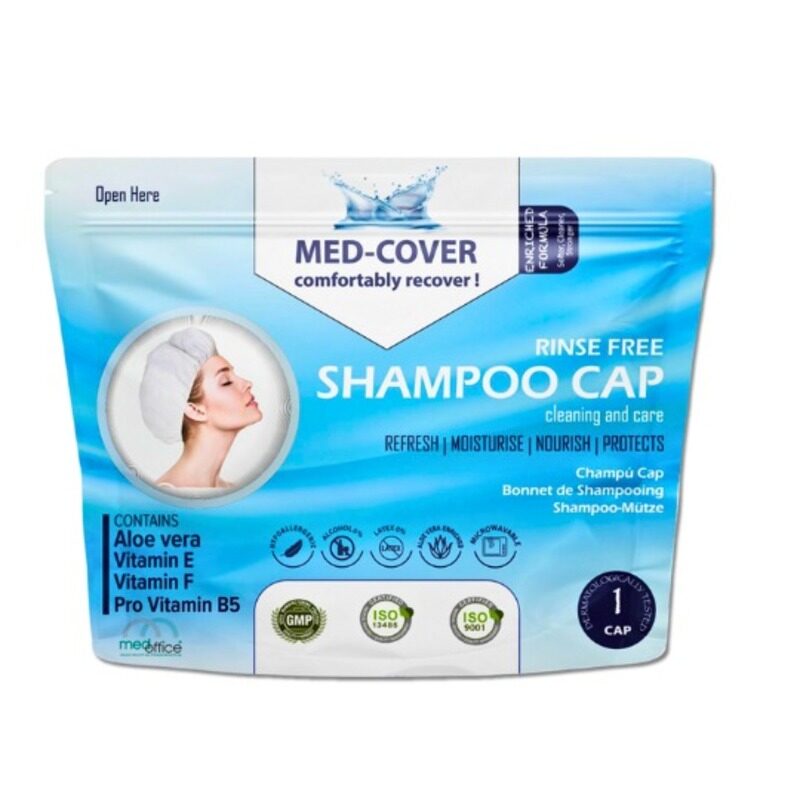 MED-COVER No Rinse Shampoo Cap