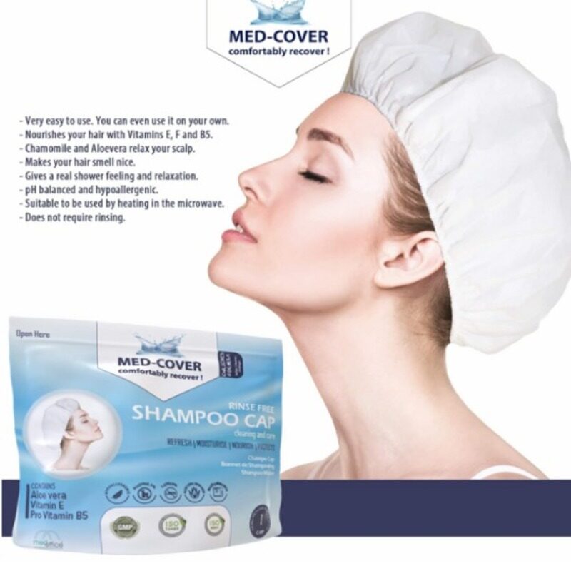 MED-COVER No Rinse Shampoo Cap