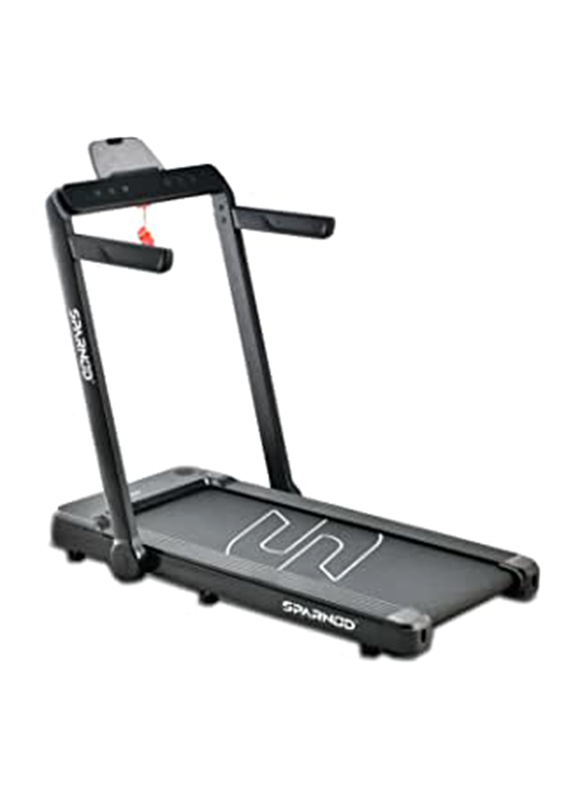 Sparnod Fitness STH-3060 2 in 1 Foldable Treadmill for Home, 020 Black