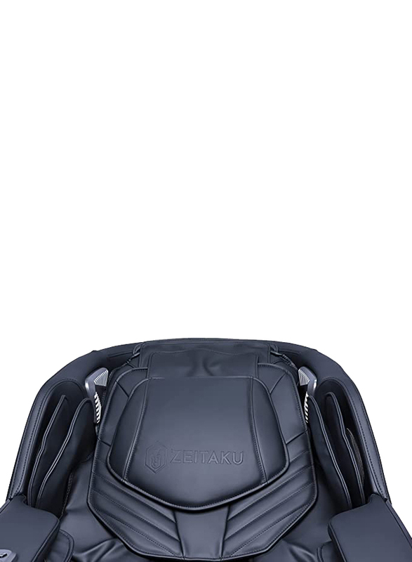 Zeitaku ASARI Full Body Massage Chair with Zero Gravity, Airbag Pressure, Bluetooth Speaker, Black