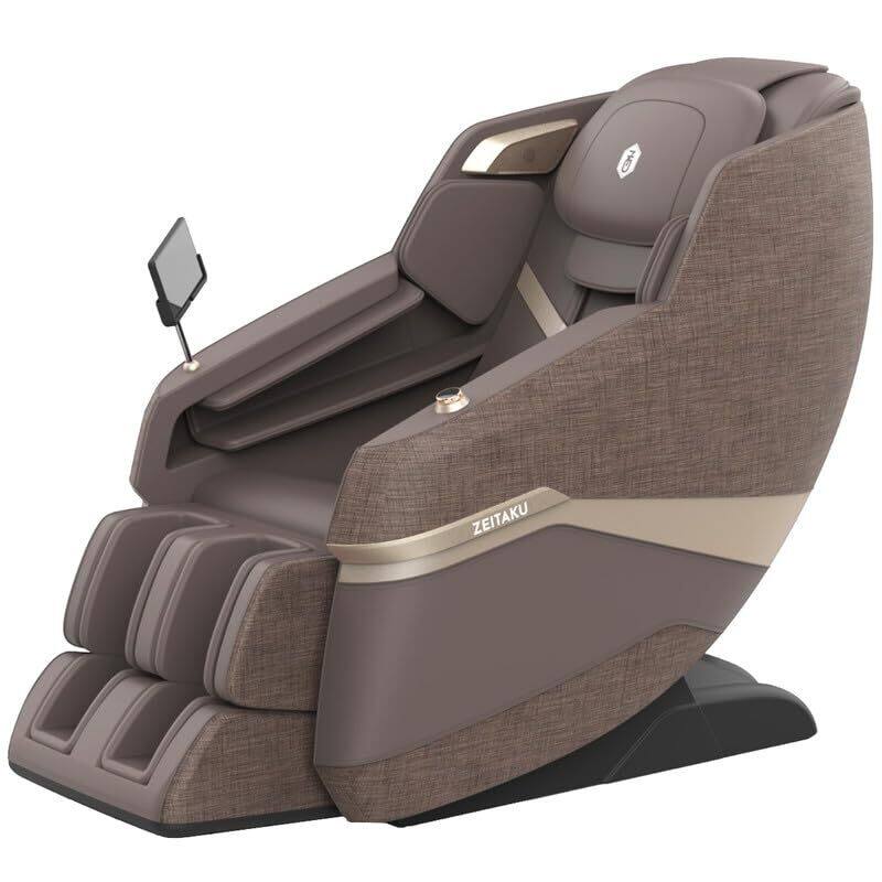 

ZEITAKU Full Body Massage Chair CHIRU with Zero Gravity Recline, 21 Auto Wellness Programs, 10 Fixed Massages Magnetic Therapy Foot Reflexology Carbon