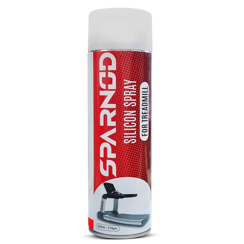 

Sparnod Fitness SL-02 Silicon Lubricant Spray for Treadmill with 100% Pure Silicon, Easy to use, 550 ML