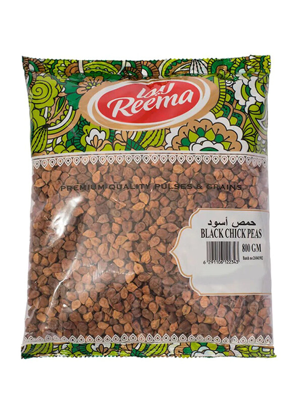 

Reema Black Chick Peas, 800g