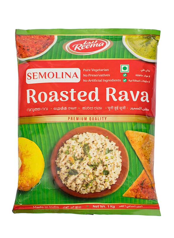 

Reema Roasted Rava, 1 Kg