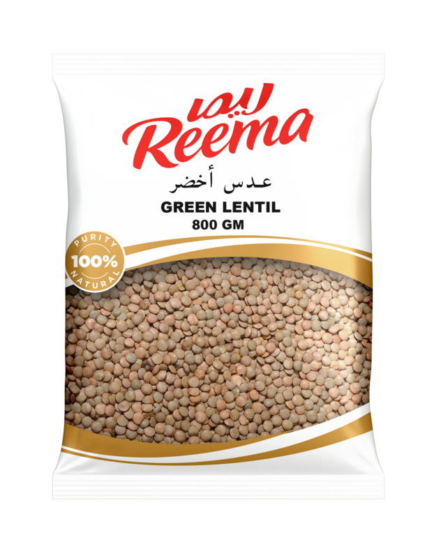 Reema Green Lentil, 800g