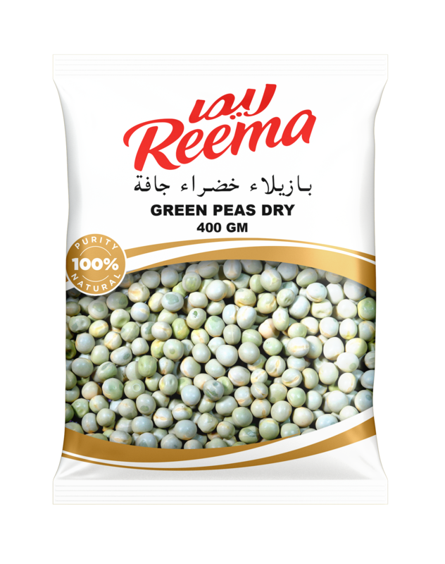 Reema Dry Green Peas, 400g