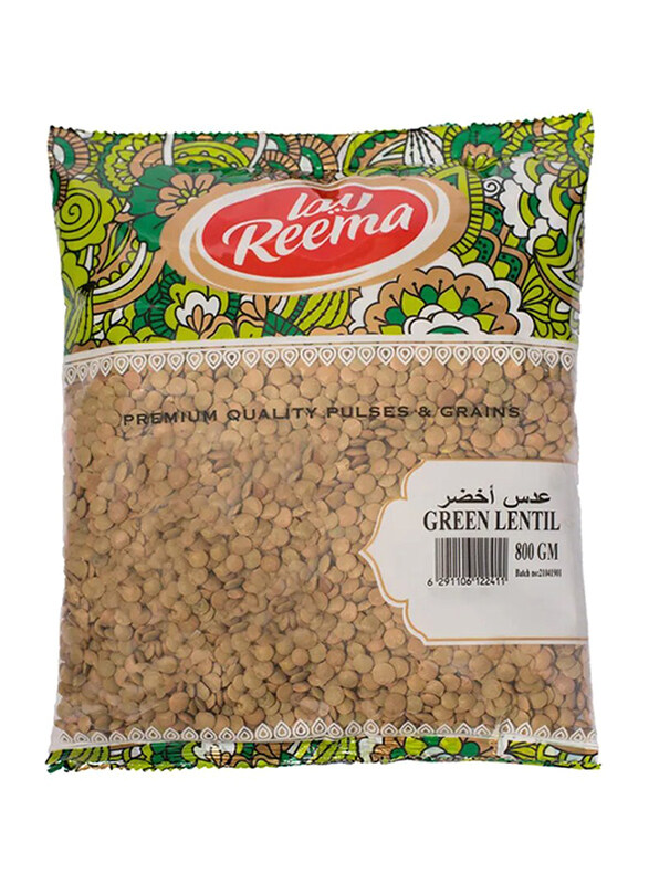 

Reema Green Lentil, 800g