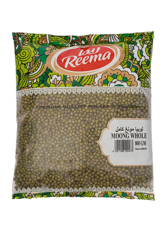 

Reema Whole Moong Dal, 800g