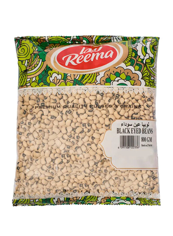 

Reema Black Eyed Beans, 800g