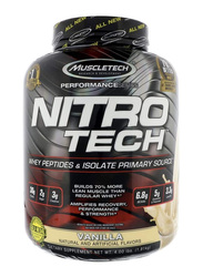 Muscletech Nitro Tech Whey Peptides & Islolate Primary Source Protein Powder, 1.81 Kg, Vanilla