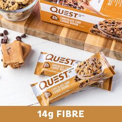 12-Piece Chocolate Chip Cookie Dough Protein Bar