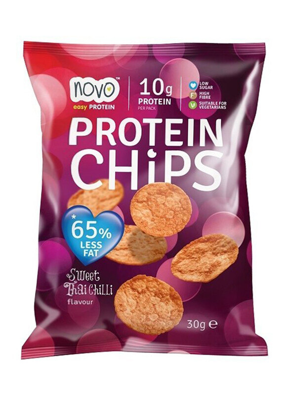 

Novo Sweet Thai Chilli Nutrition Protein Chips, 6 Piece x 30g