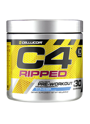 Cellucor C4 Ripped Pre-workout, 180g, Ice Blue Razz