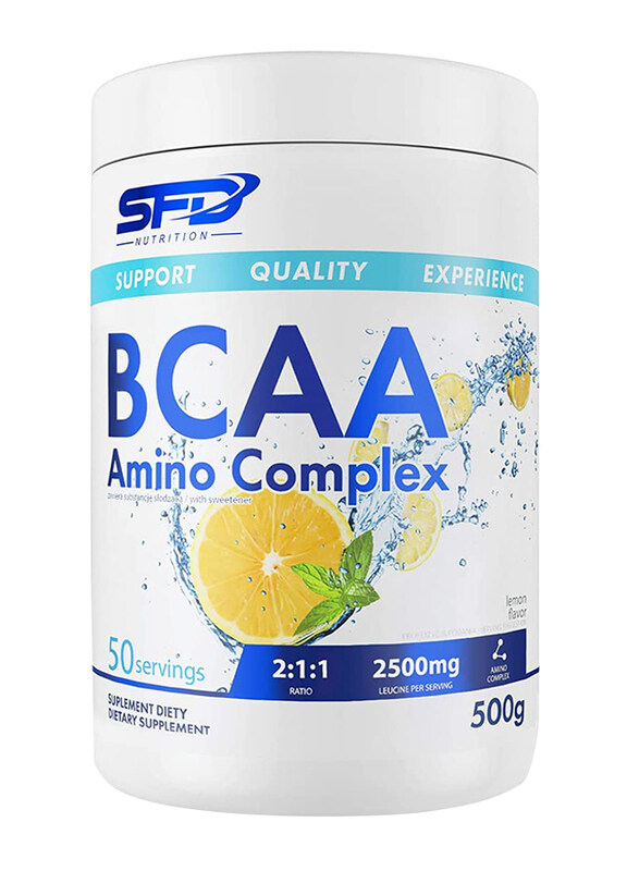 

SFD Nutrition BCAA Complex, 500gm, Lemon