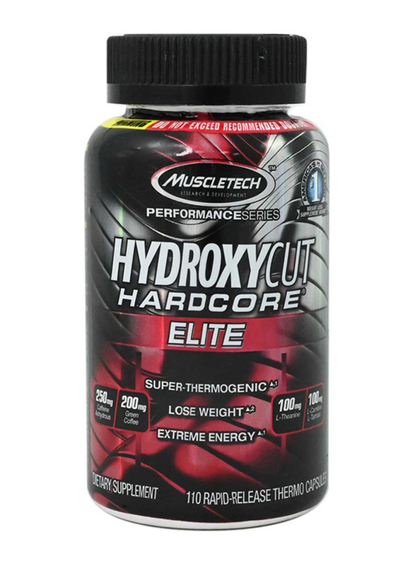 Muscletech Hydroxycut Hard-core Elite Dietary Supplement, 110 Capsules