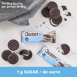 Quest Cookies & Cream Protein Bar, 12 Piece x 60g
