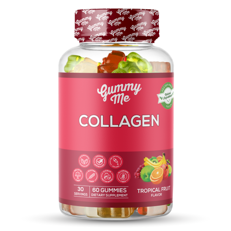 Gummy Me Collagen Tropical Fruit Flavor 60 Gummies