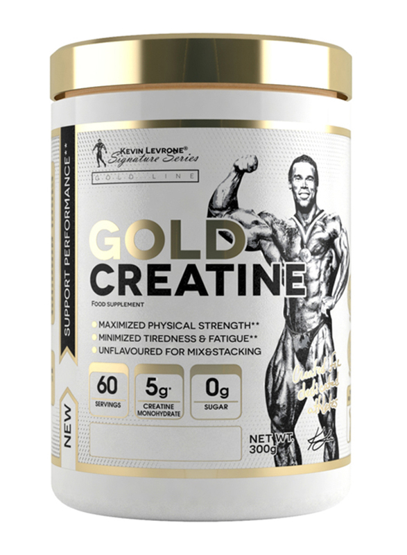 Kevin Levrone Gold Creatine Food Supplement, 300gm, Regular