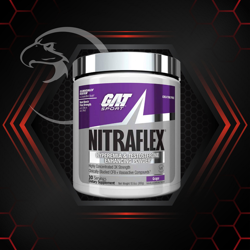 GAT SPORT Nitraflex Pre-Workout - Grape Flavor 30 svg