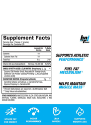 BPI Health CLA + Carnitine Supports Metabolism Supplement, 50 Servings, 350gm, Fruit Punch