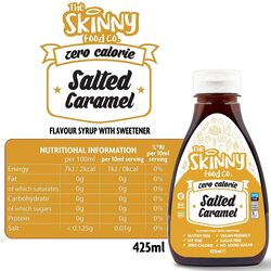 Salted Caramel Syrup Zero Sugar 425ml