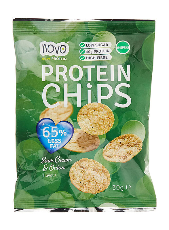 

Novo Sour Cream & Onion Protein Chips, 6 Piece x 30g