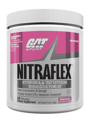 Gat Sports Nitraflex Hyperemia & Testosterone Enhancing Powder, 300gm, Watermelon