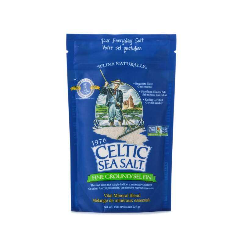 

selina Celtic Sea Salt, Fine Ground, Vital Mineral Blend 227 gram