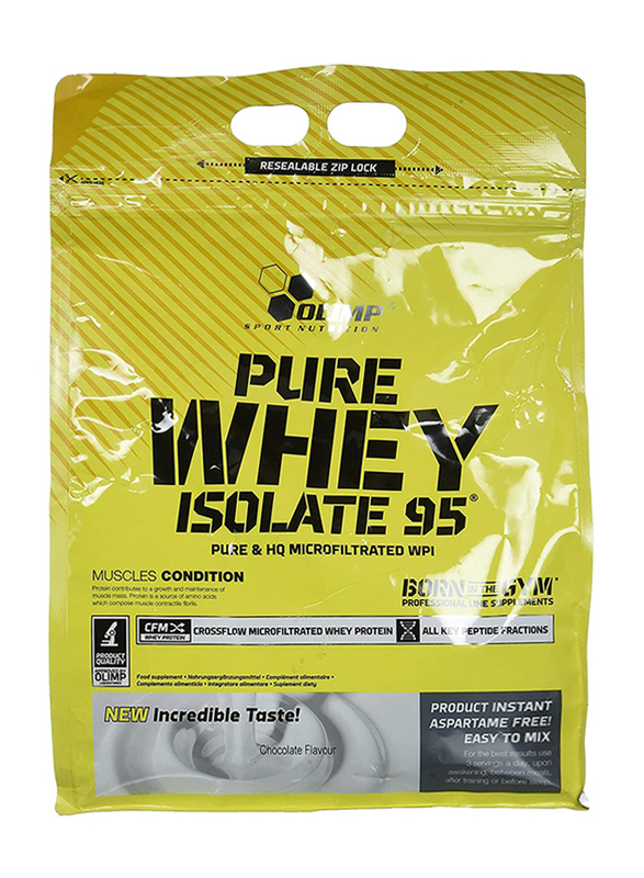 Olimp Pure Whey Isolate 95 Protein Powder, 600gm, Chocolate