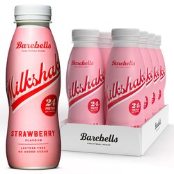Barebells Protein Milkshake Strawberry 330ml Pack Of 8