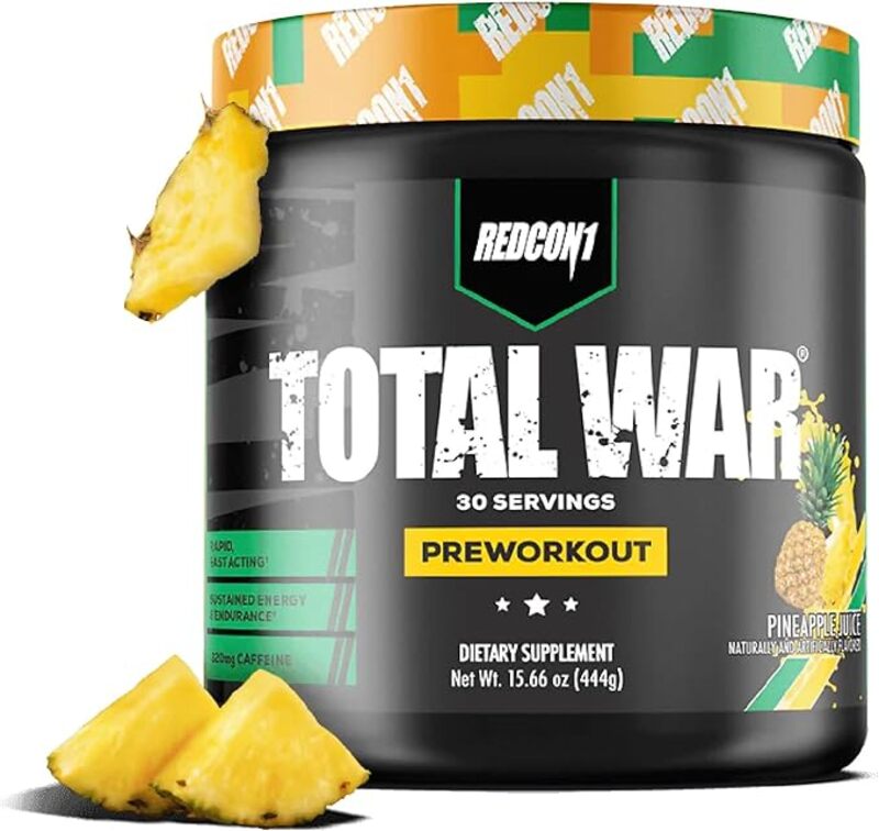 Total War Pre Workout Pineapple Juice 30 Servings