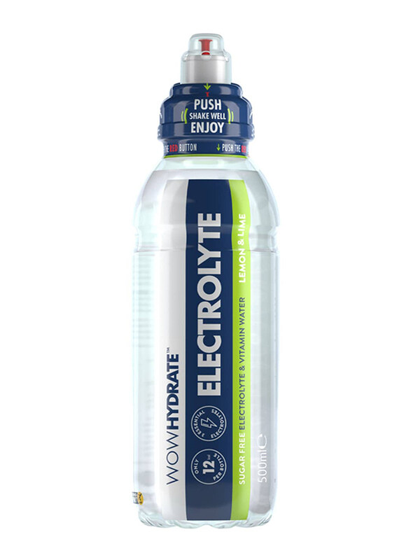 

Wow Electrolyte, 500ml, Lemon Lime
