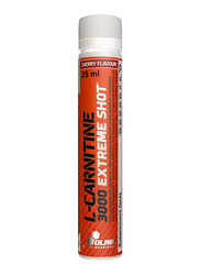 Olimp L-Carnitine 3000 Extreme Shot, 20 x 25ml, Cherry