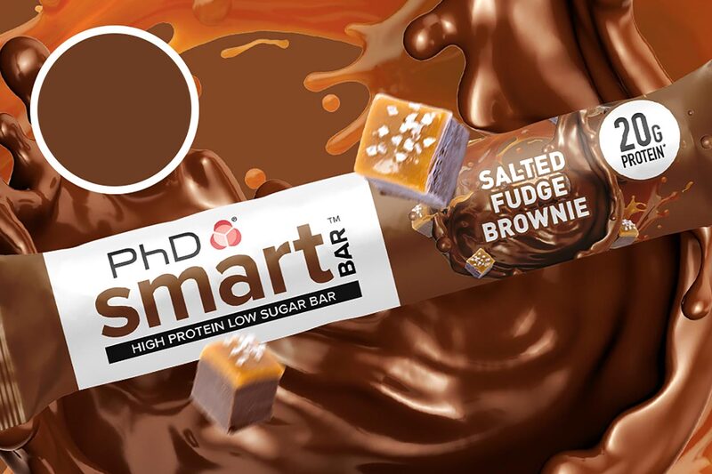 Smart Bar Salted Fudge Brownie 20 gm 12 Protein bars