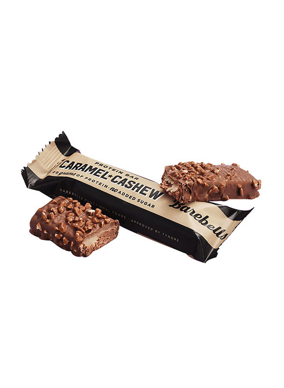 Barebells Caramel Cashew Protein Bar, 12 Piece x 55g