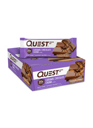 Quest Caramel Chocolate Chunk Protein Bars, 12 Piece x 60g