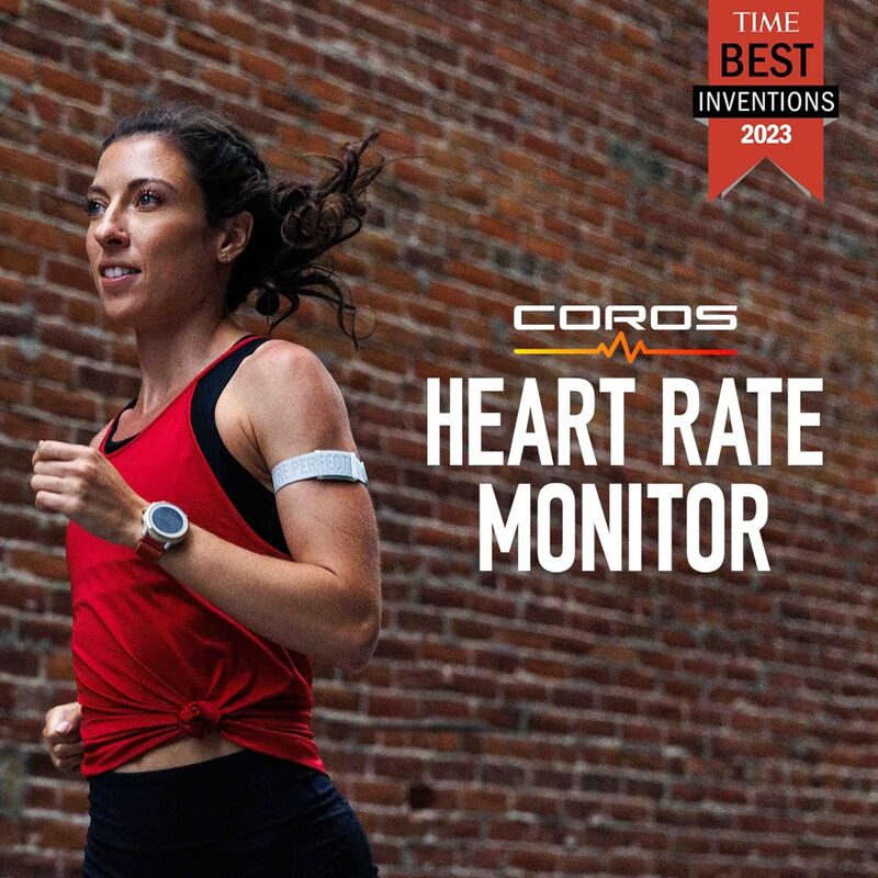 COROS Heart Rate Monitor Grey/Lime