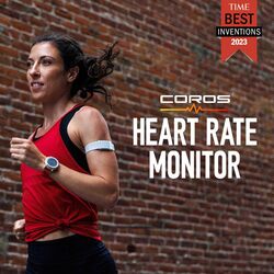 COROS Heart Rate Monitor Grey/Lime