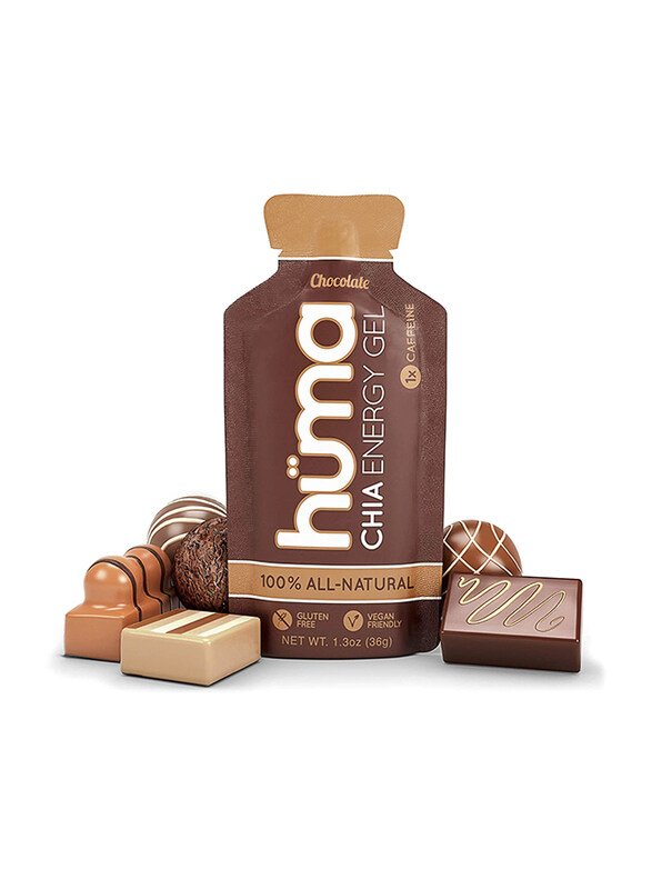 

Huma 1x Caffeine Chia Energy Gel, 24 x 36g, Chocolate
