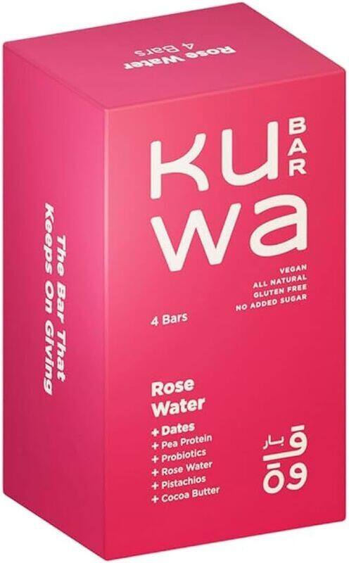 

Kuwa Bar Rose Water Protein Bar 4 x 46g