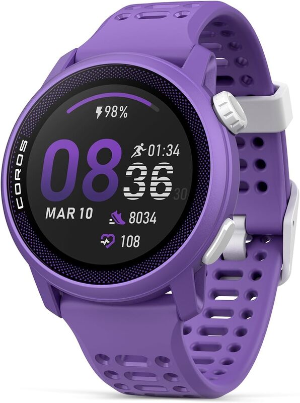 COROS PACE 3 GPS Sport Watch Violet / Silicone Band(Purple)