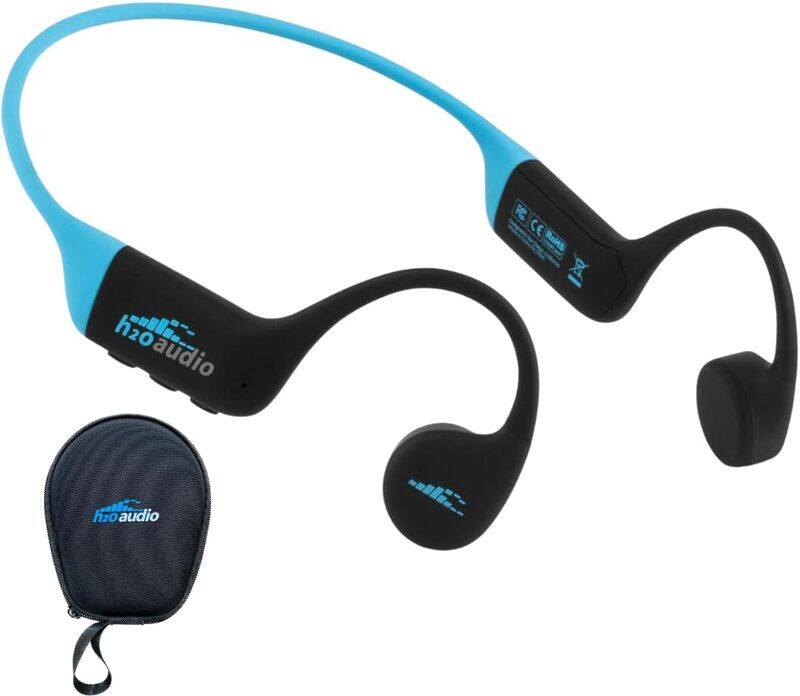 

H2o Audio H2O TRI 2 Multi-Sport Headphones with BT & MP3 - Blue